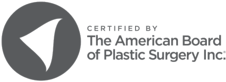 Logo of American Board of Plastic Surgery certification.